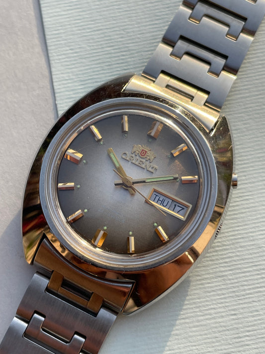 Vintage Orient Automatic Green Gradient Dial