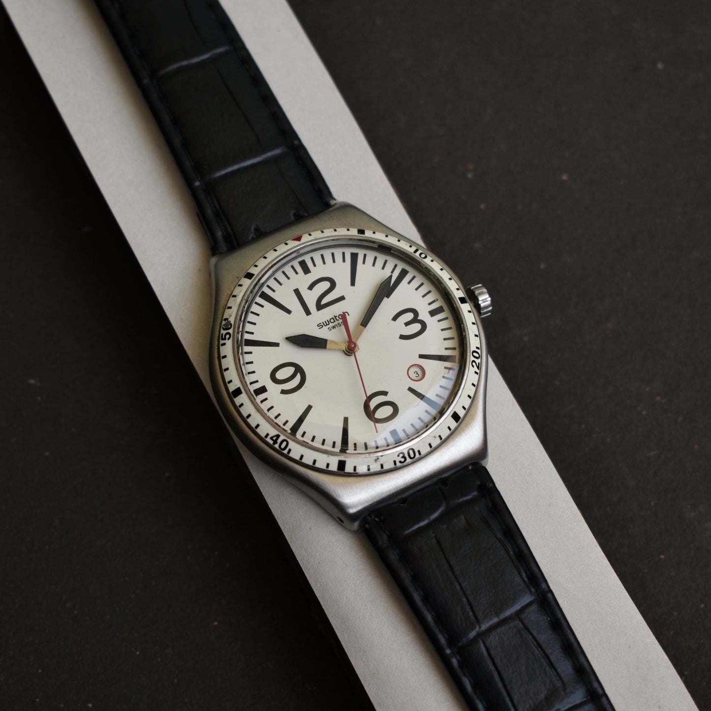 Swatch Swiss Irony CATERHBLACK