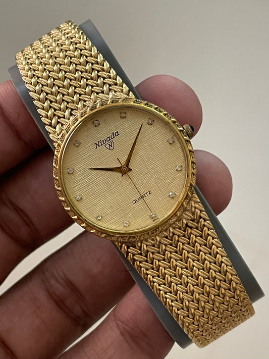 Nivada Yellow Gold Quartz
