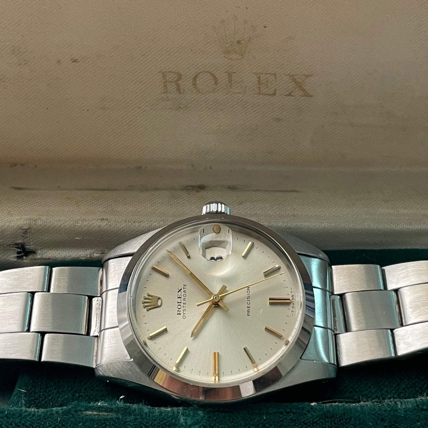 Rolex Oysterdate Precision 6694 W/Box