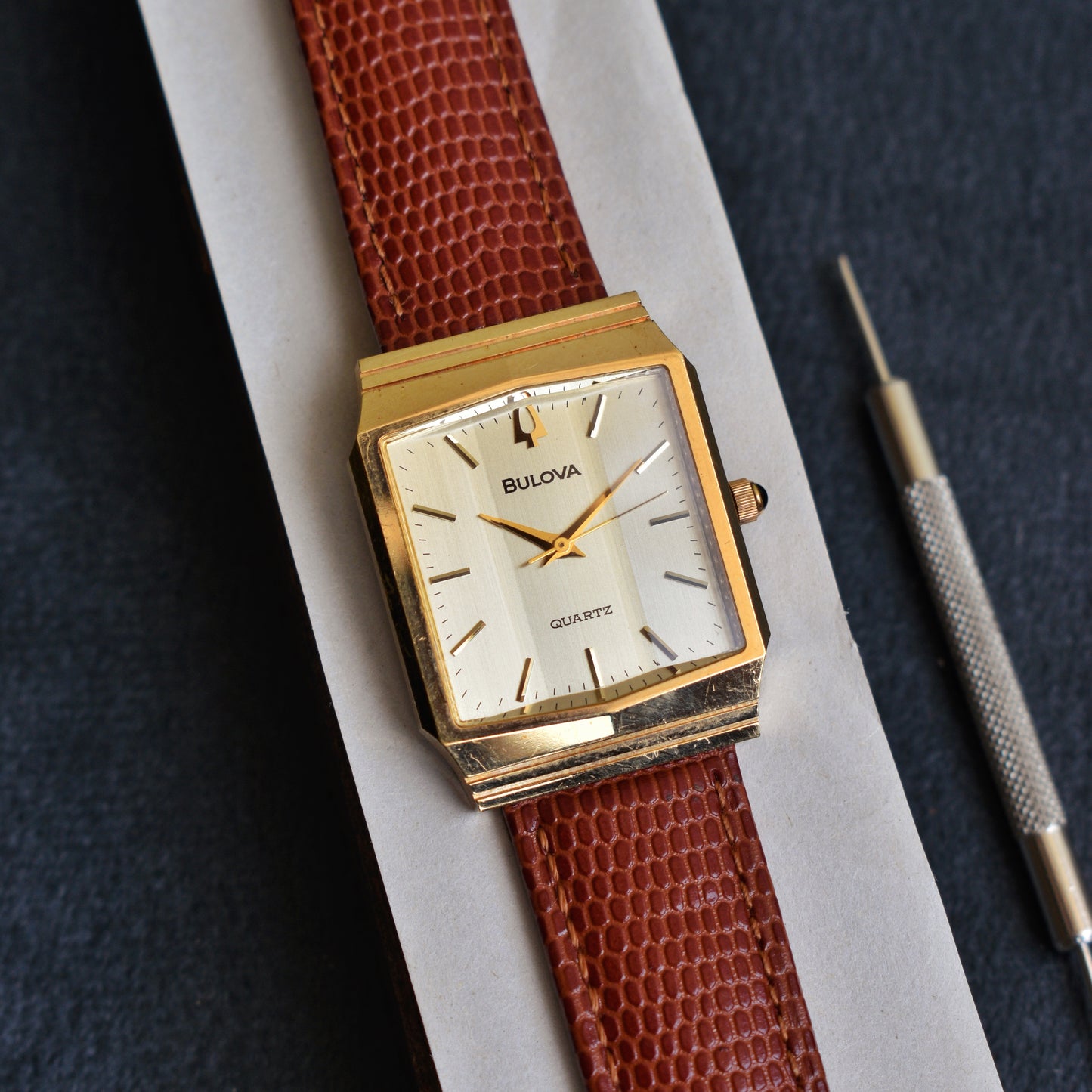 Bulova Quartz Tank