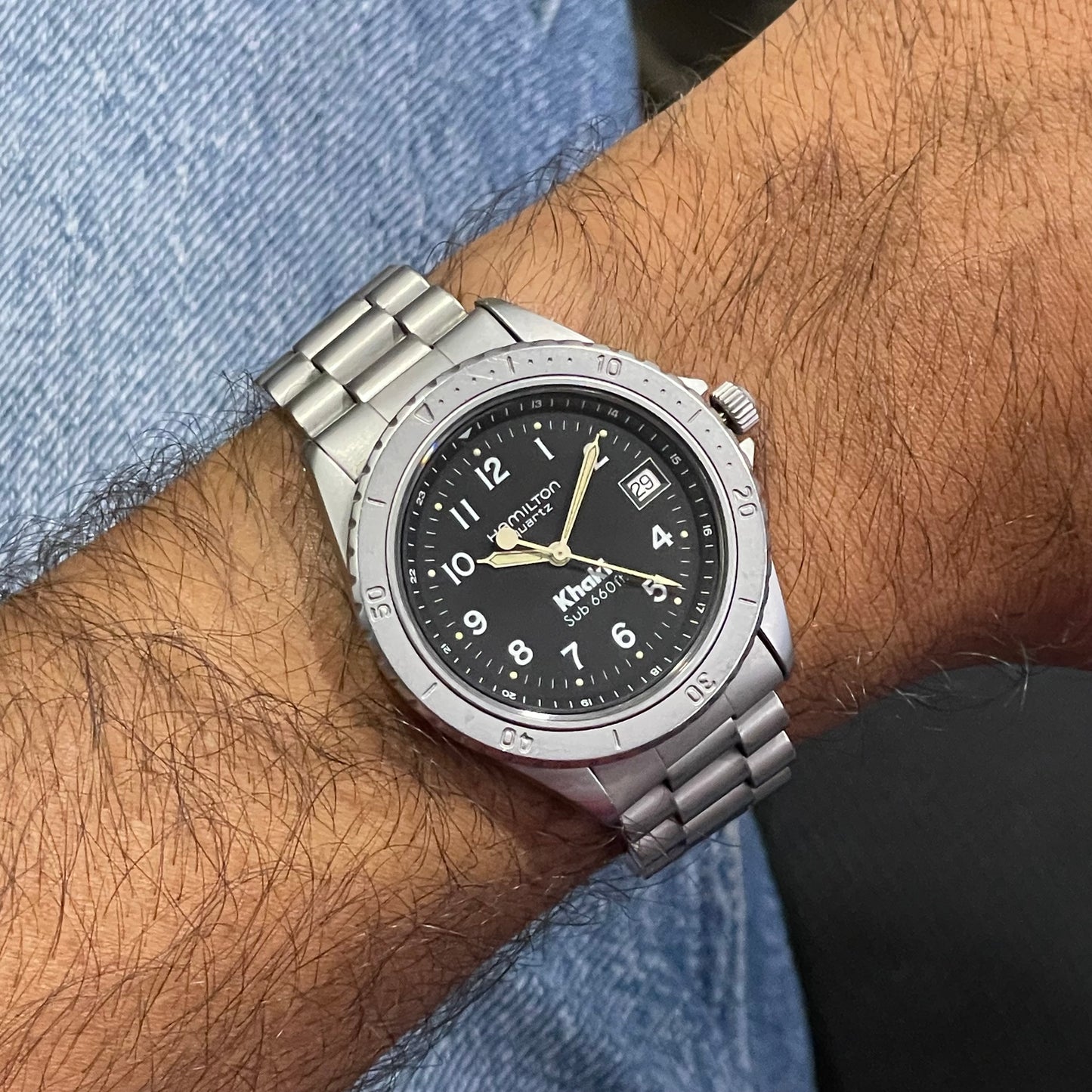 Hamilton Khaki Sub Quartz 9745B