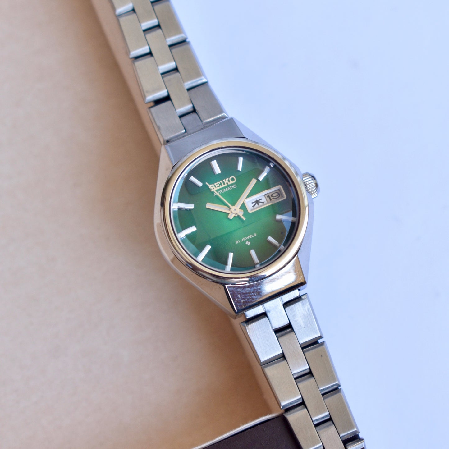 Seiko Automatic Green Gradient For Her
