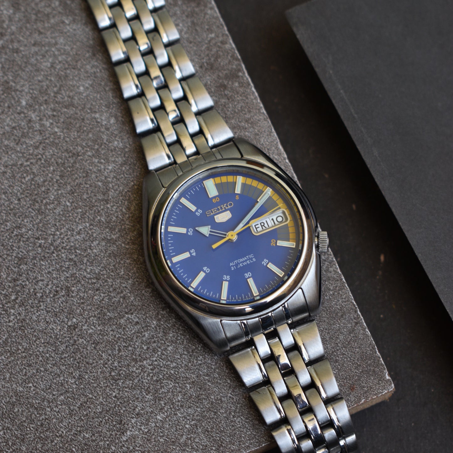 Seiko 5 Automatic SNK371 Blue Racer