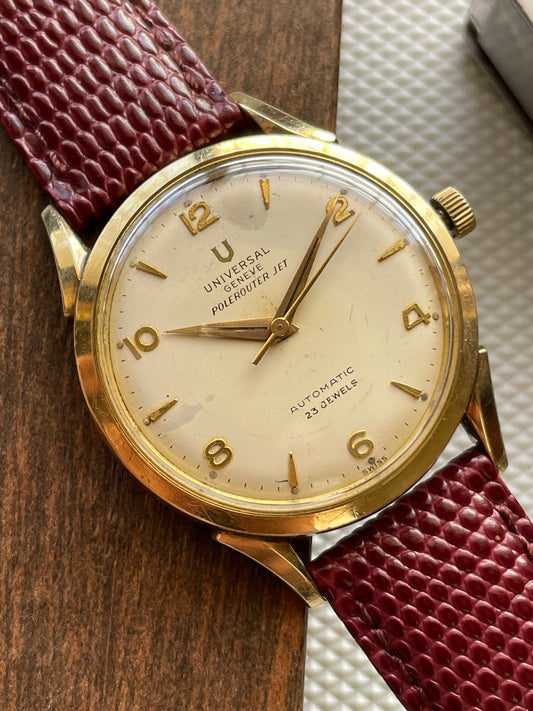 Universal Geneve Polerouter Jet – Classic Microtor Automatic from Zaeem Watches