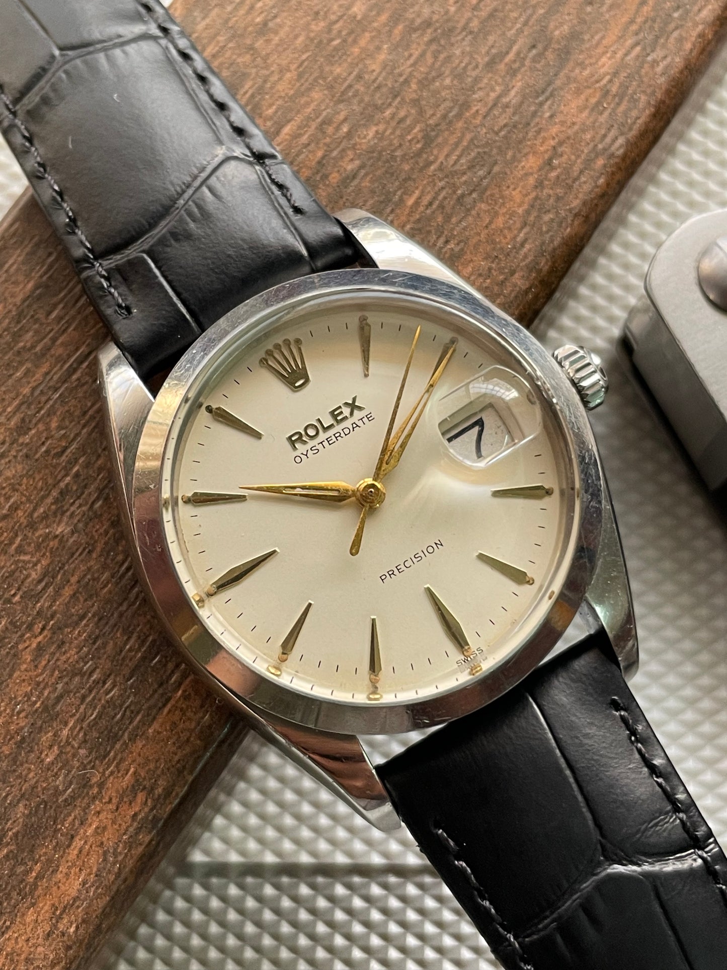 1969 Rolex Oysterdate Precision 6694 – Vintage Swiss Icon from Zaeem Watches