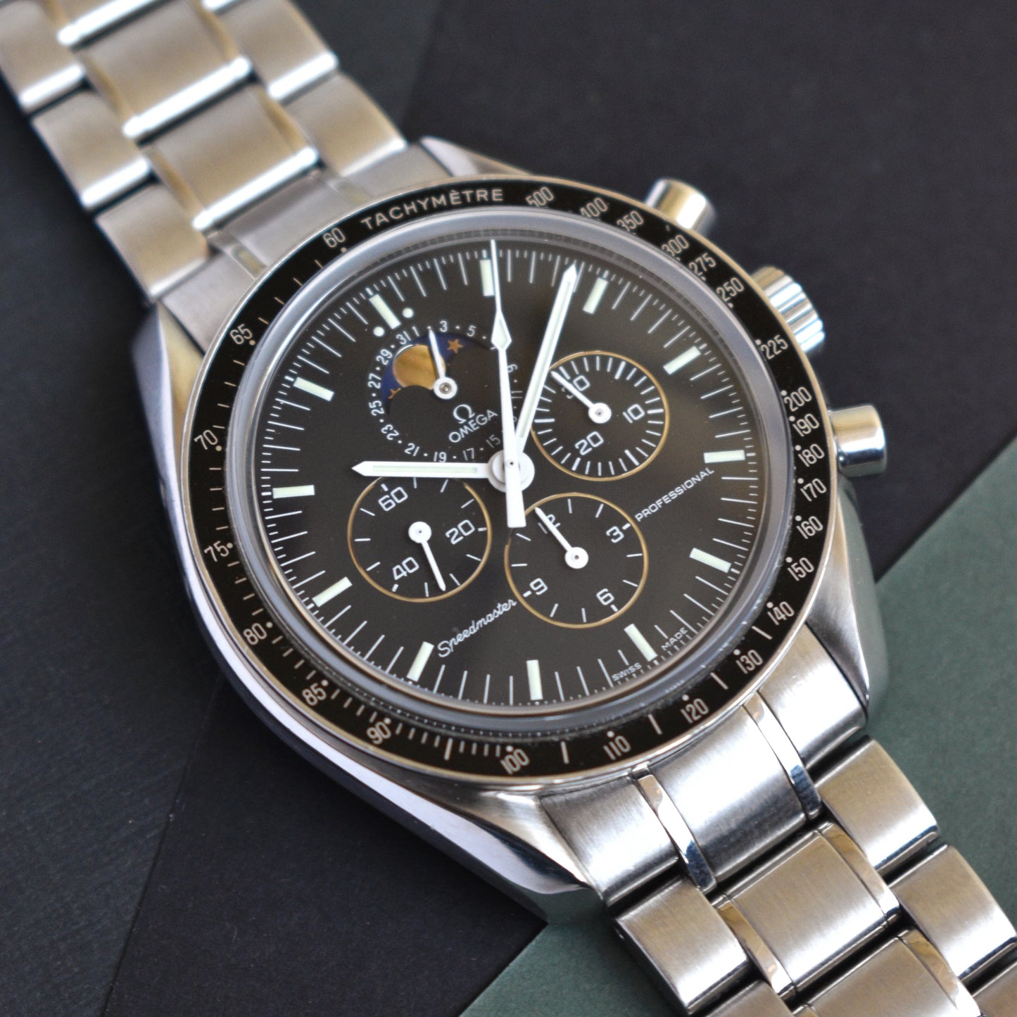 Rare Omega Speedmaster Moonwatch – Moonphase Chronograph from Zaeem Watches