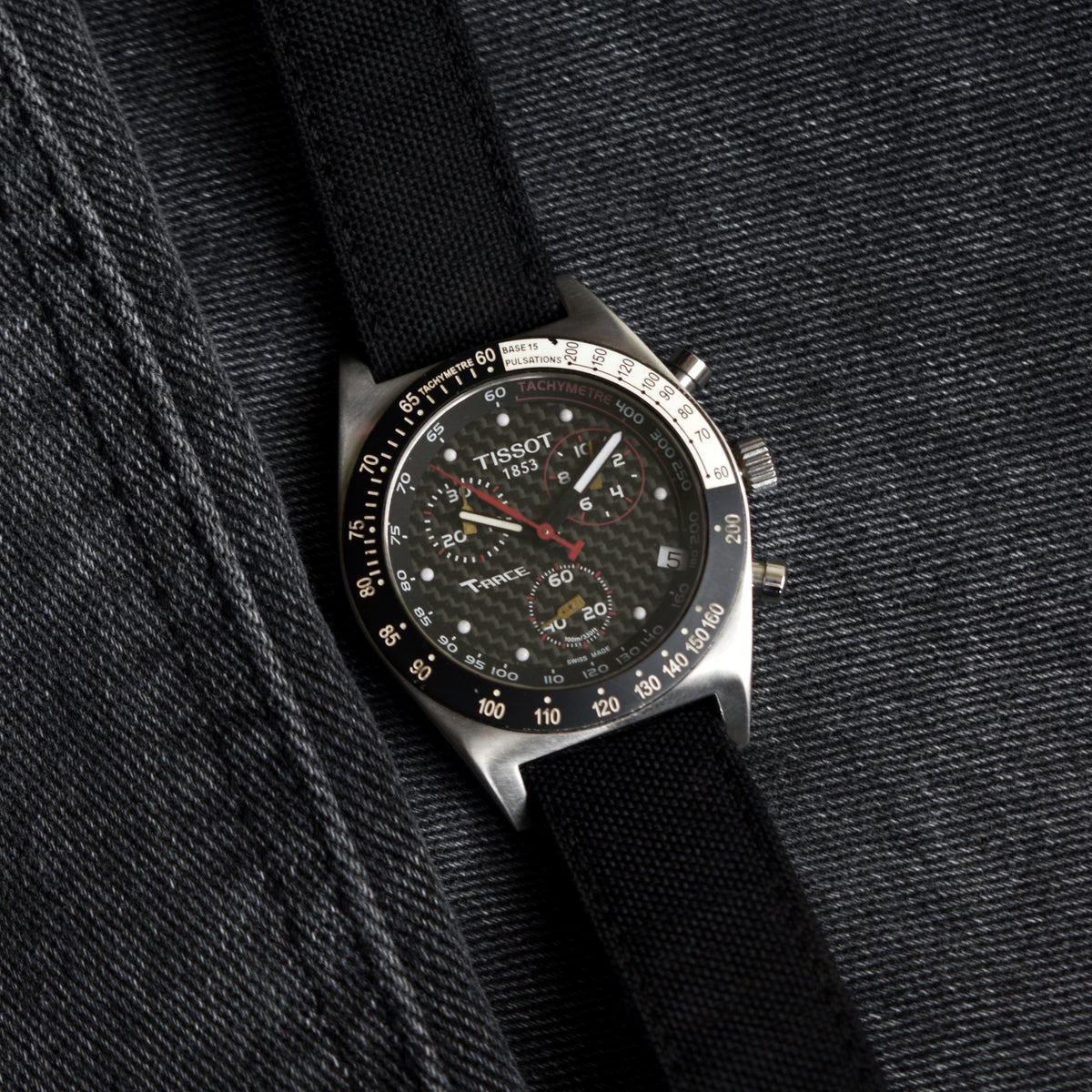 Tissot T-Race Chronograph Carbon Fibre Dial