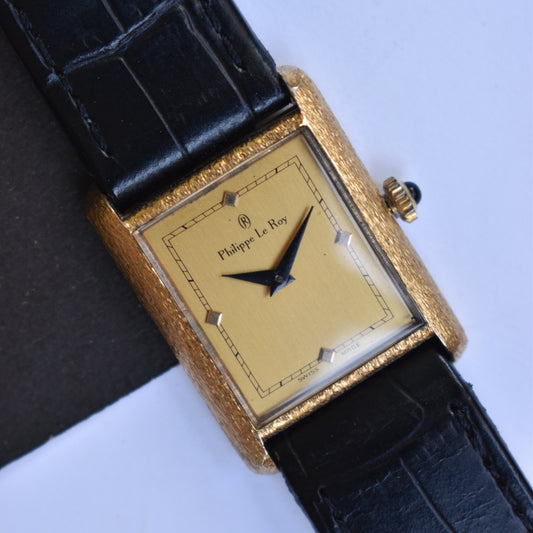 Swiss Philippe Le Roy Gold Plated