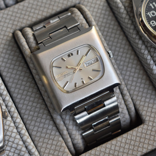 Vintage Rare Seiko 5 Automatic TV Dial