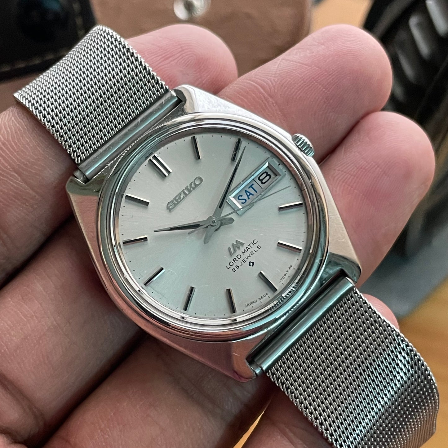 Vintage Seiko Lord Matic 5606-7000
