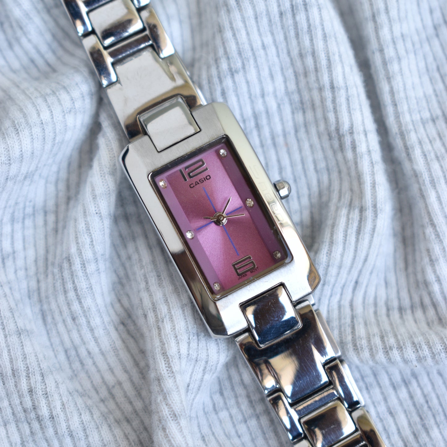 Casio Tank W/Bracelet For Her