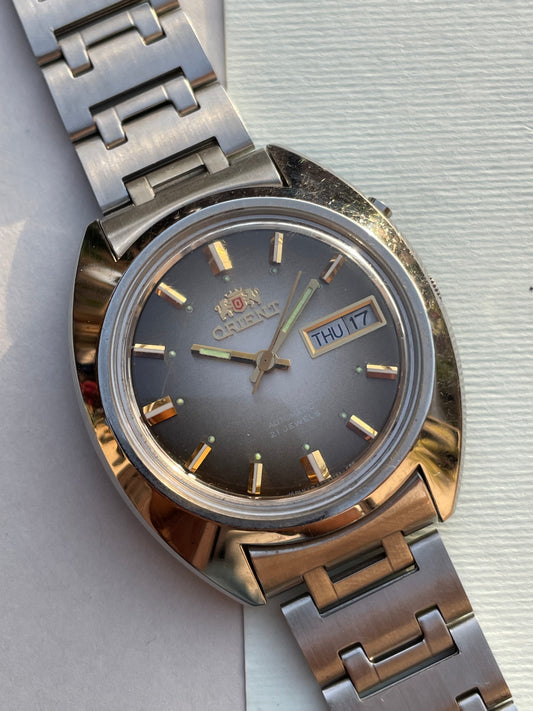 Vintage Orient Automatic Green Gradient Dial