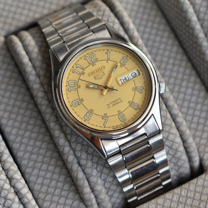 Vintage Seiko 5 Automatic Military Dial 7S26-3100