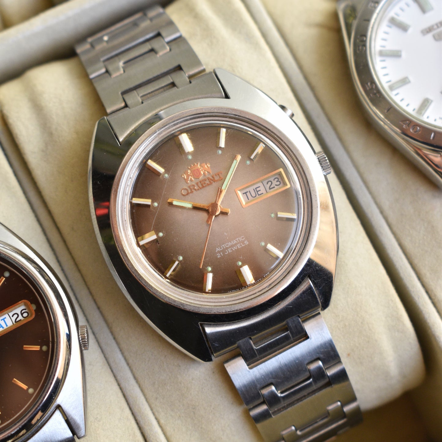 Orient Automatic Brown Gradient Dial