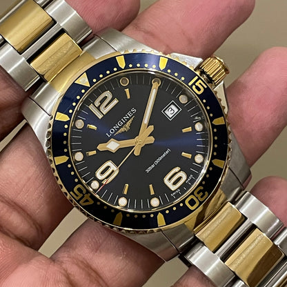 Longines HydroConquest 41MM Quartz Blue Dial L3.740.3