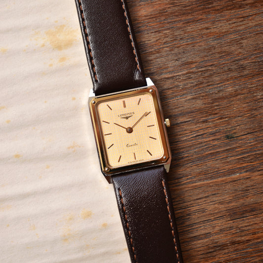 Longines Quartz Tank XL Tungsten Case