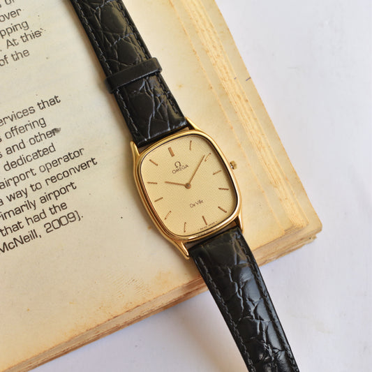 Omega DeVille Tank Honeycomb Dial