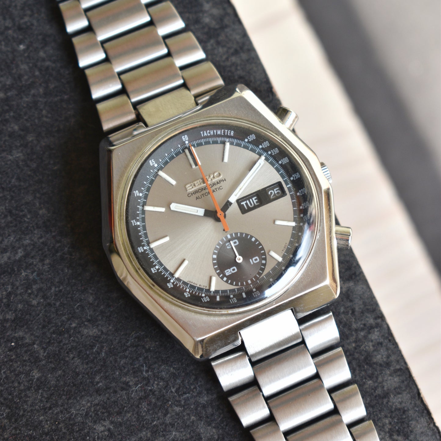 Vintage Seiko Automatic Hexagonal Chronograph