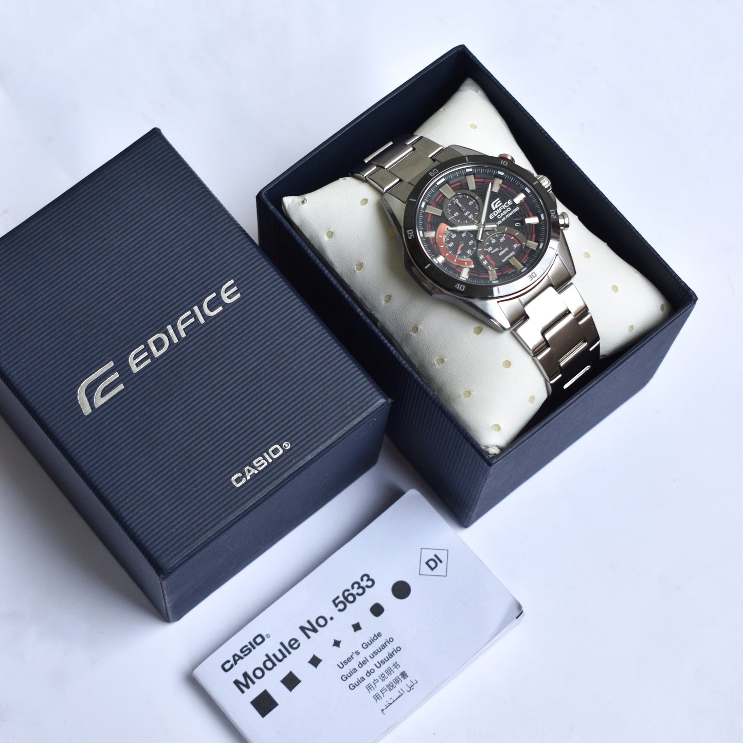 Casio Edifice Solar Powered W/Box