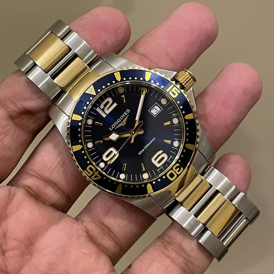 Longines HydroConquest 41MM Quartz Blue Dial L3.740.3