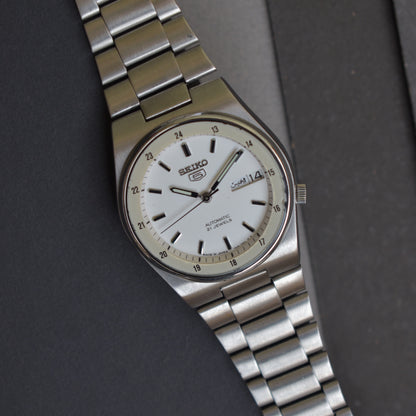 Seiko 5 Automatic White Railway 7S26/7009