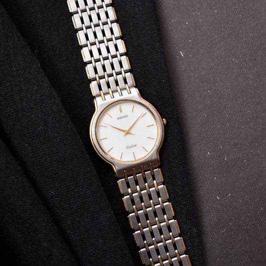 Seiko Dolce Quartz Linen Sparkle Dial