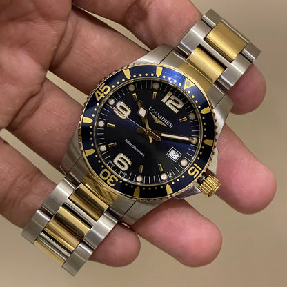 Longines HydroConquest 41MM Quartz Blue Dial L3.740.3