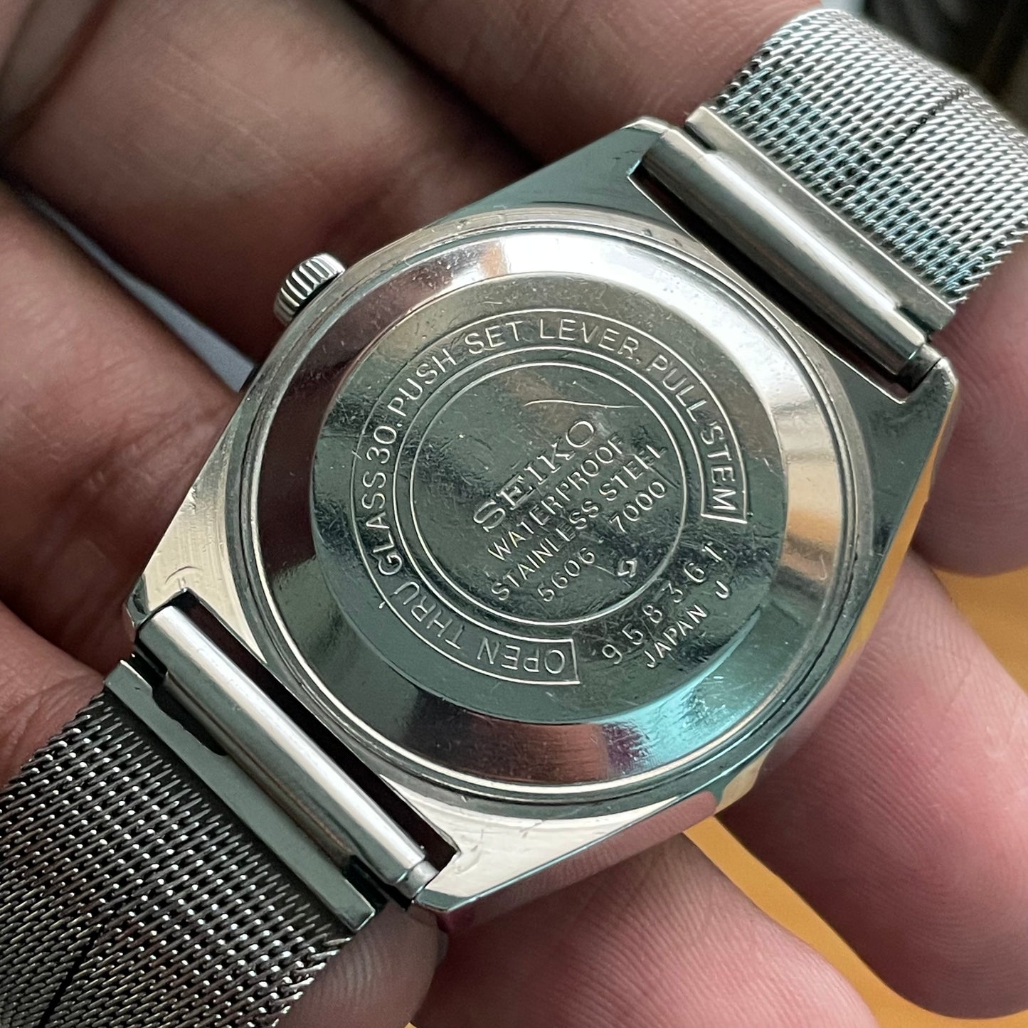 Vintage Seiko Lord Matic 5606-7000