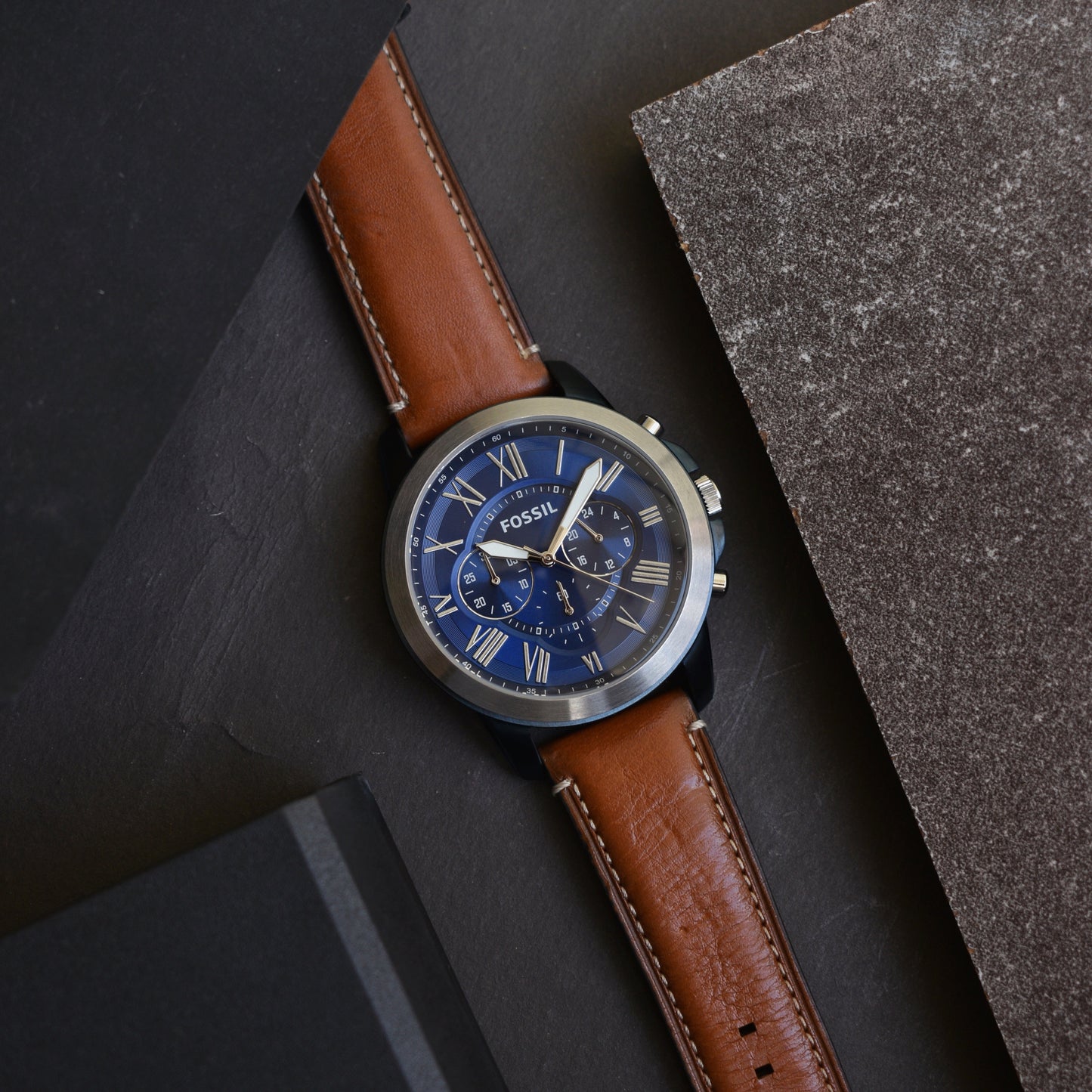 New Fossil Grant Chronograph Men’s