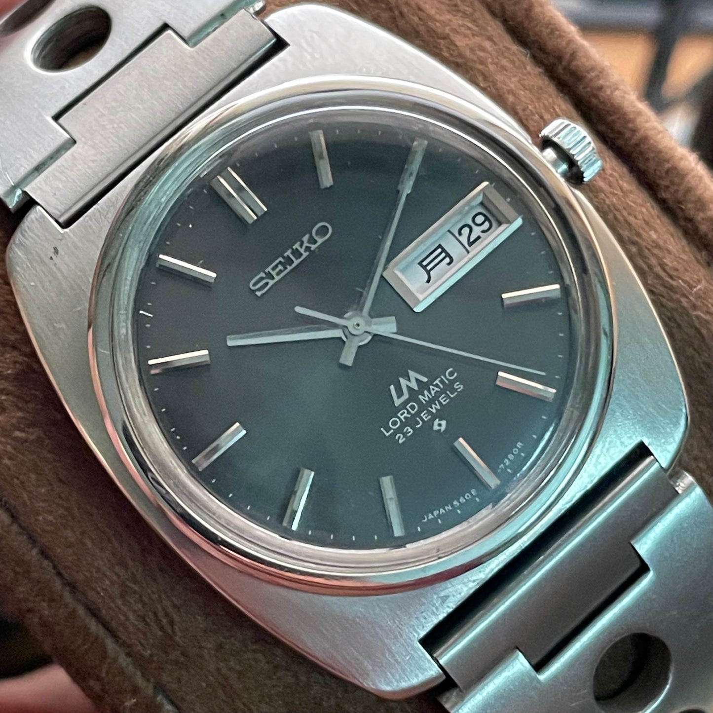 Vintage Seiko Lord Matic 5606-7130