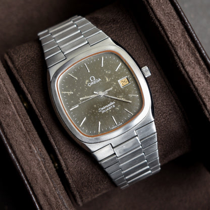 Vintage 70's Omega Seamaster Quartz TV Dial