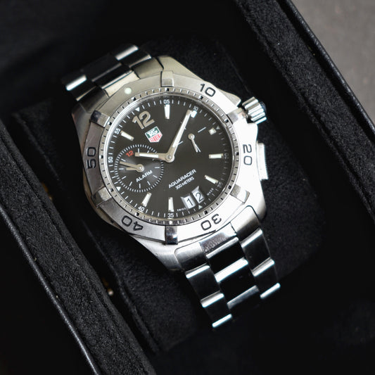 Tag Heuer Aquaracer Alarm Chronograph - WAF111Z