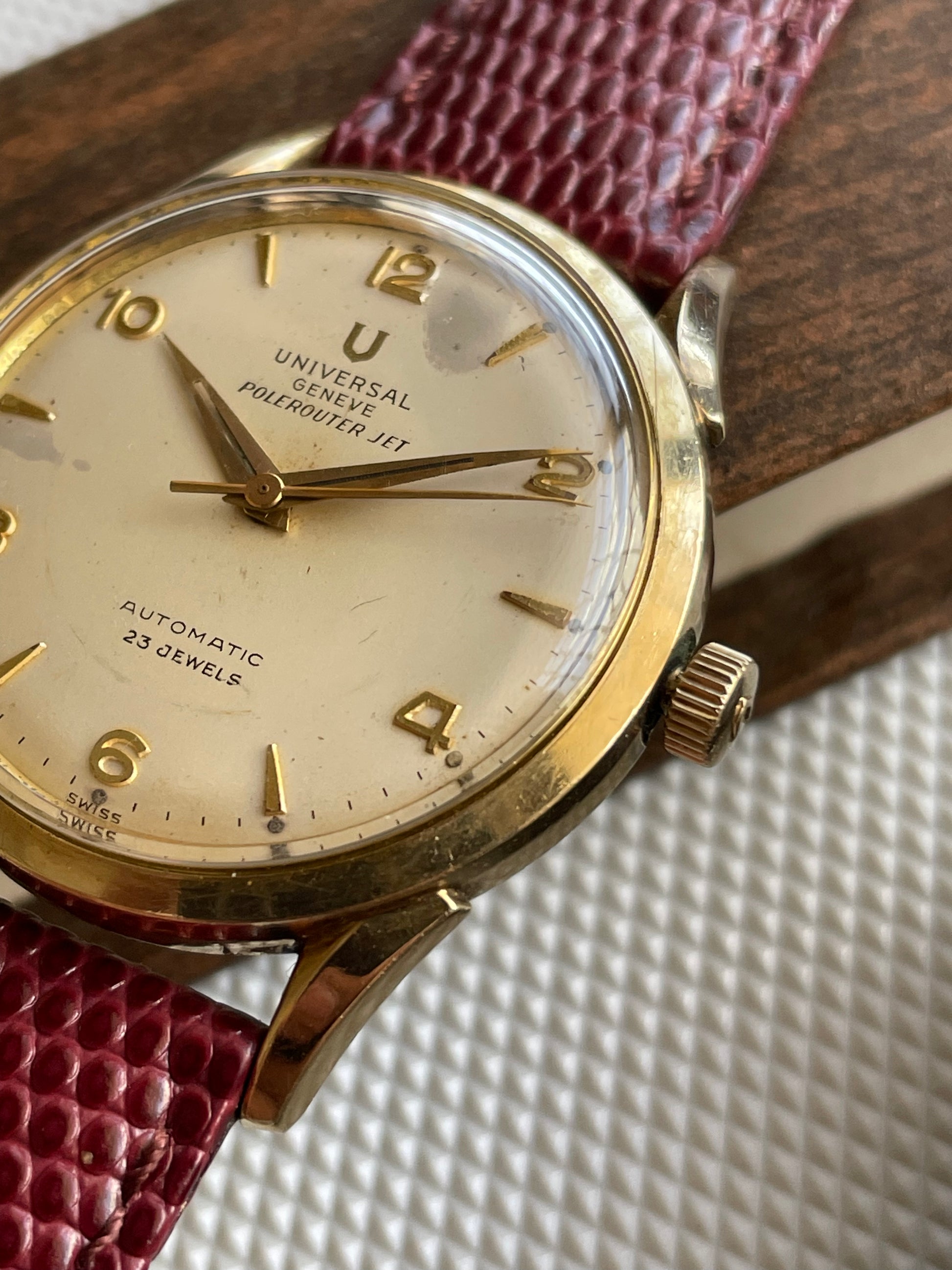 Universal Geneve Polerouter Jet – Classic Microtor Automatic from Zaeem Watches