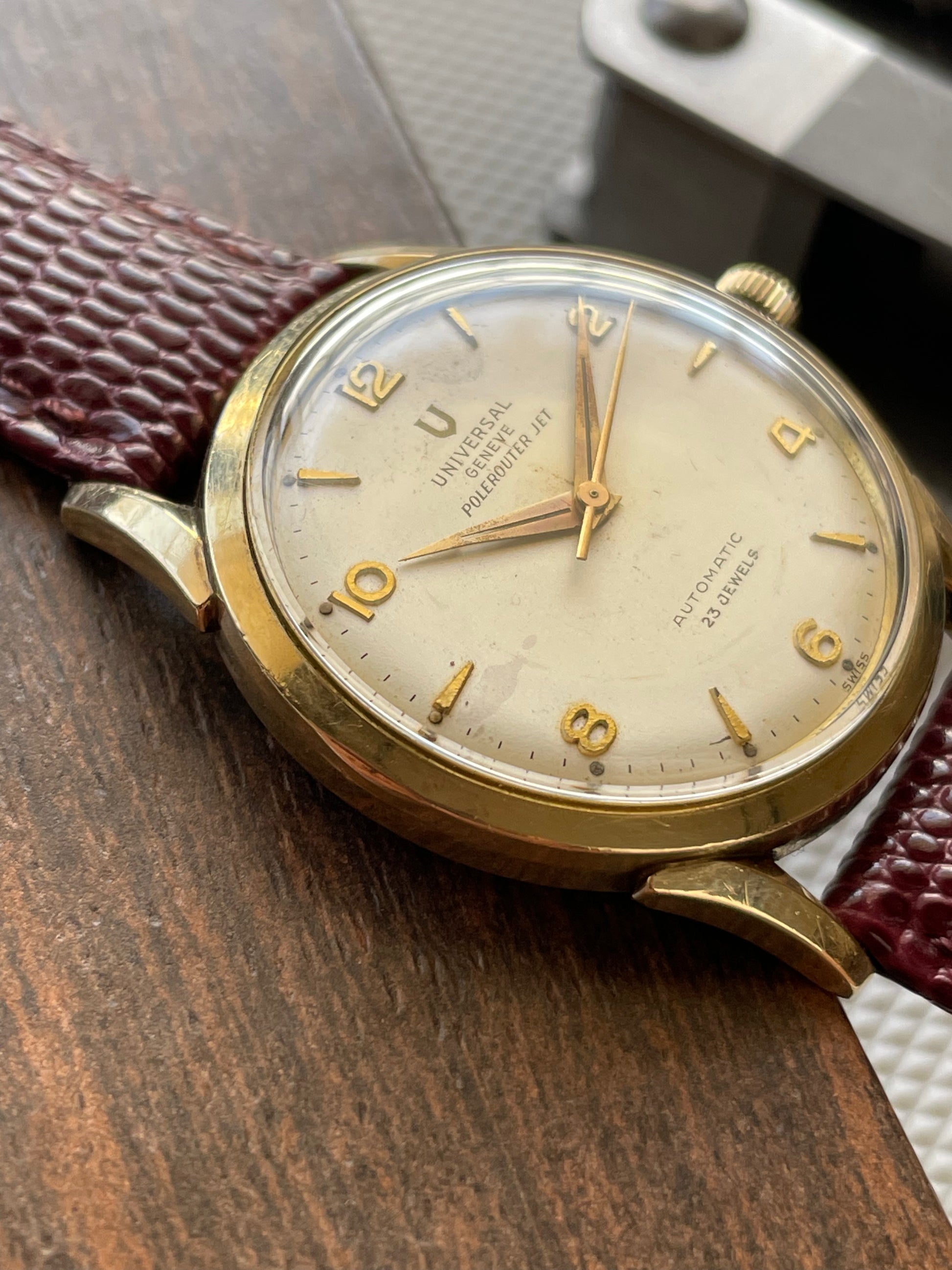 Universal Geneve Polerouter Jet – Classic Microtor Automatic from Zaeem Watches