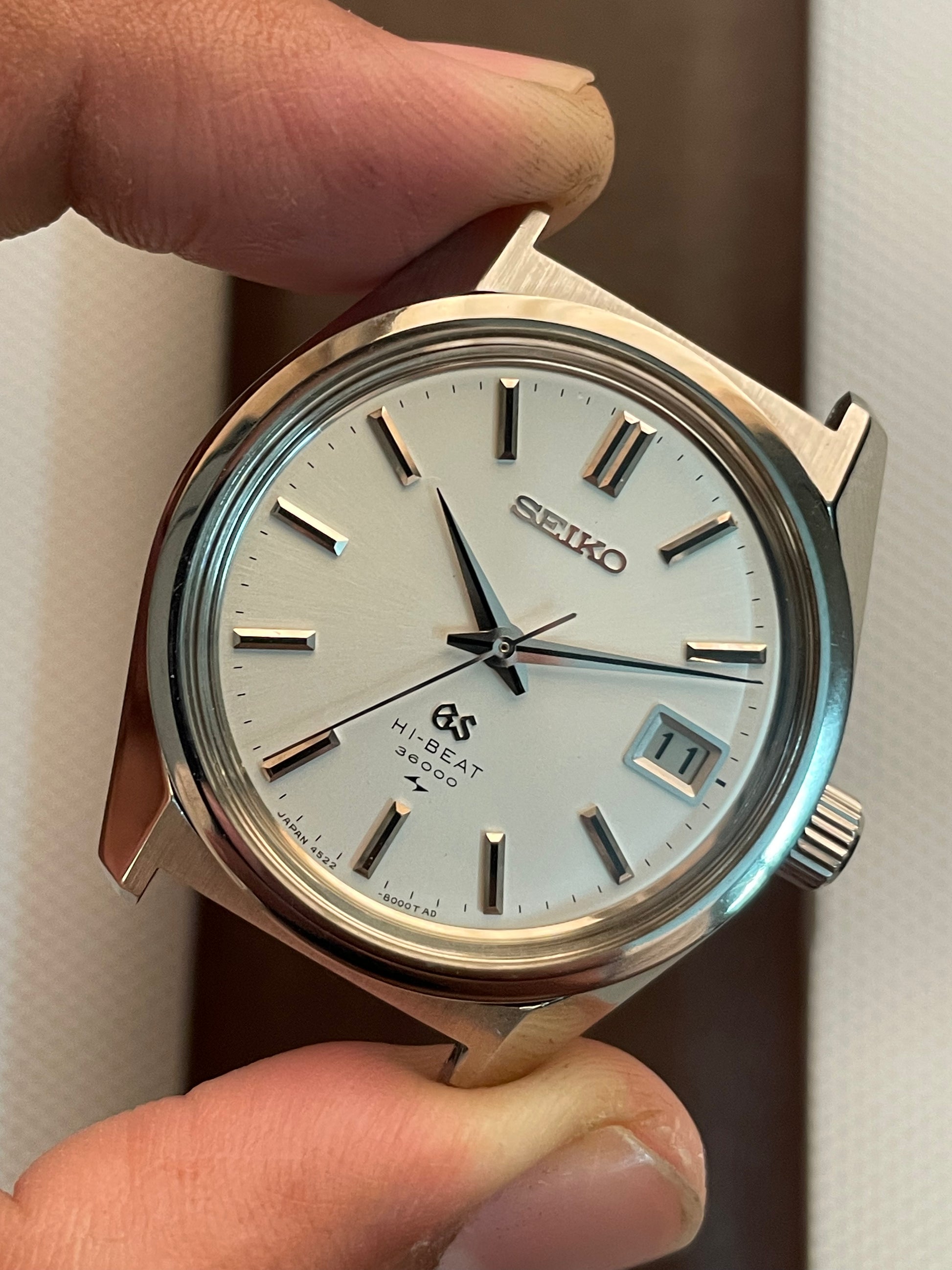 Grand Seiko Hi-Beat 36000 – Precision Vintage Luxury Watch from Zaeem Watches