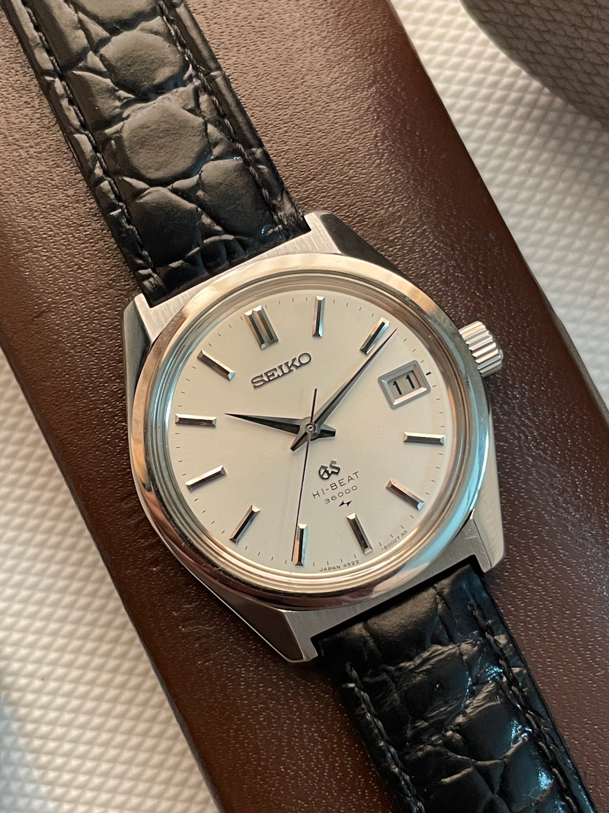 Grand Seiko Hi-Beat 36000 – Precision Vintage Luxury Watch from Zaeem Watches