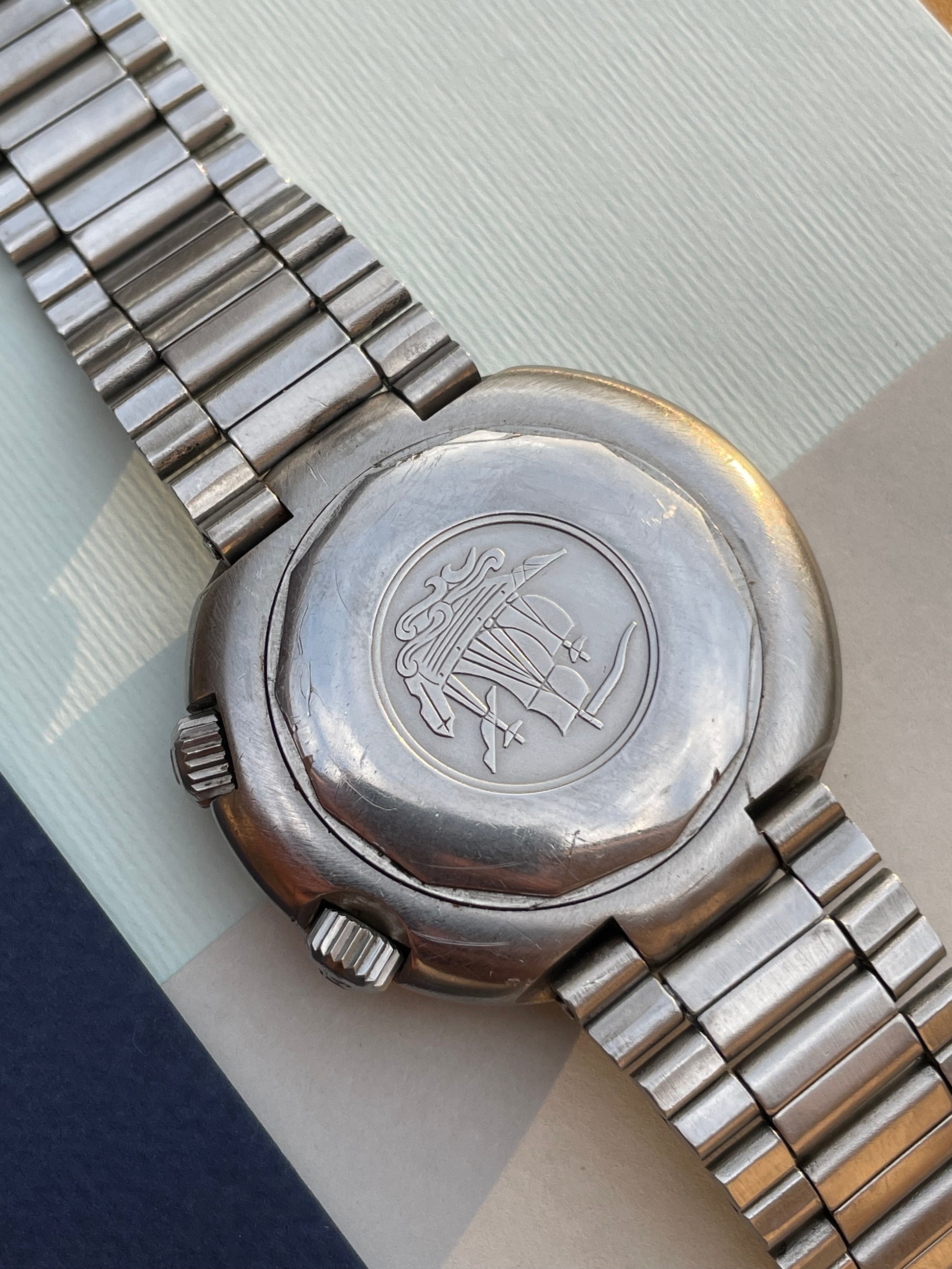 1970s Tissot T12 World Timer – 24-Hour Automatic Watch – Vintage Globe Style from Zaeem Watches