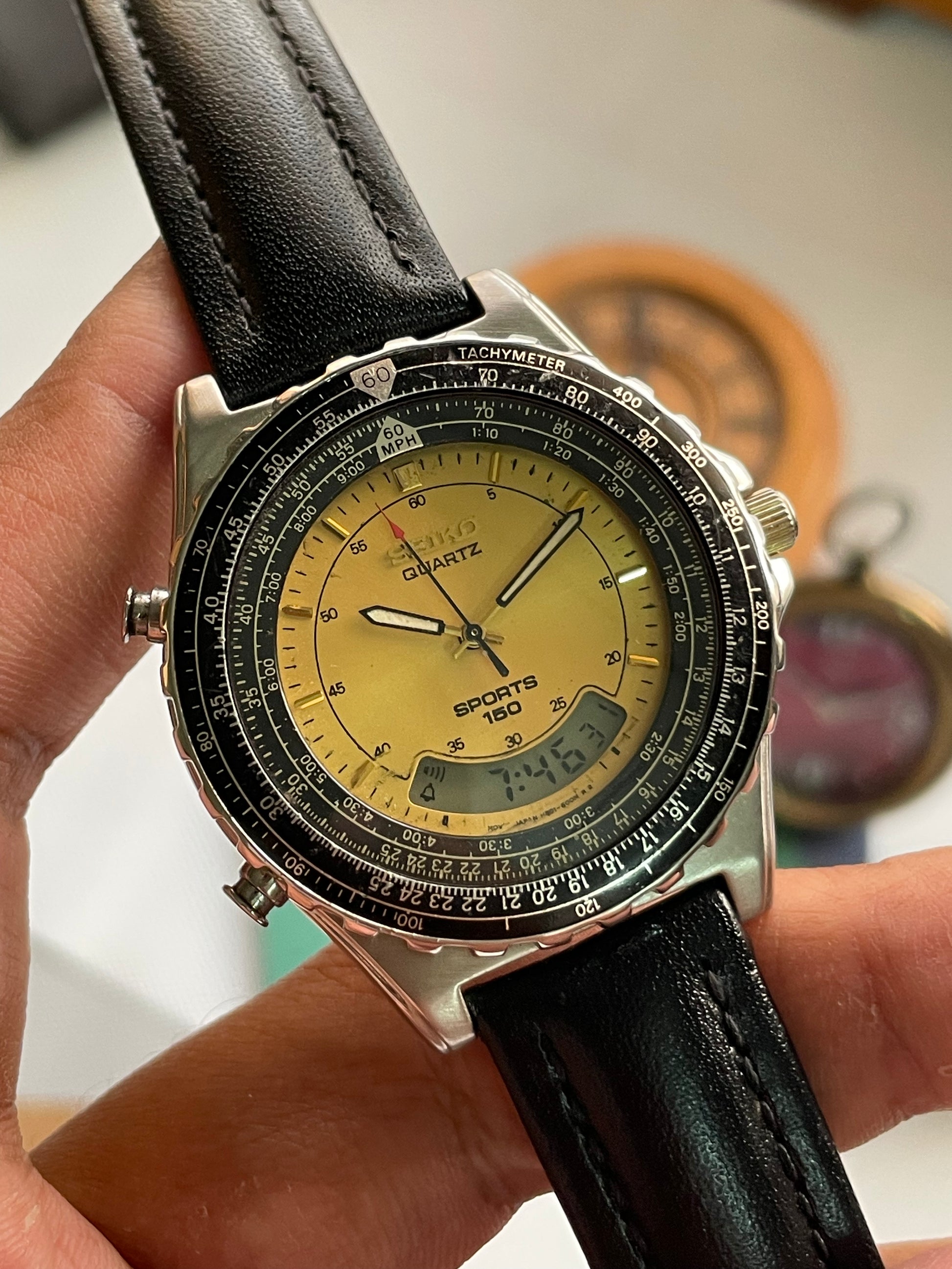 Seiko Sports Ana-Digi 150m – Dual Display Dive Watch from Zaeem Watches
