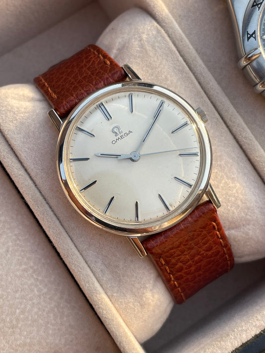 Omega Geneve Manual Wind – Elegant Vintage Swiss Watch from Zaeem Watches