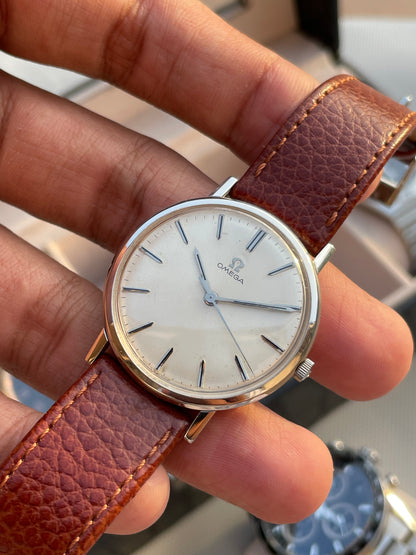Omega Geneve Manual Wind – Elegant Vintage Swiss Watch from Zaeem Watches