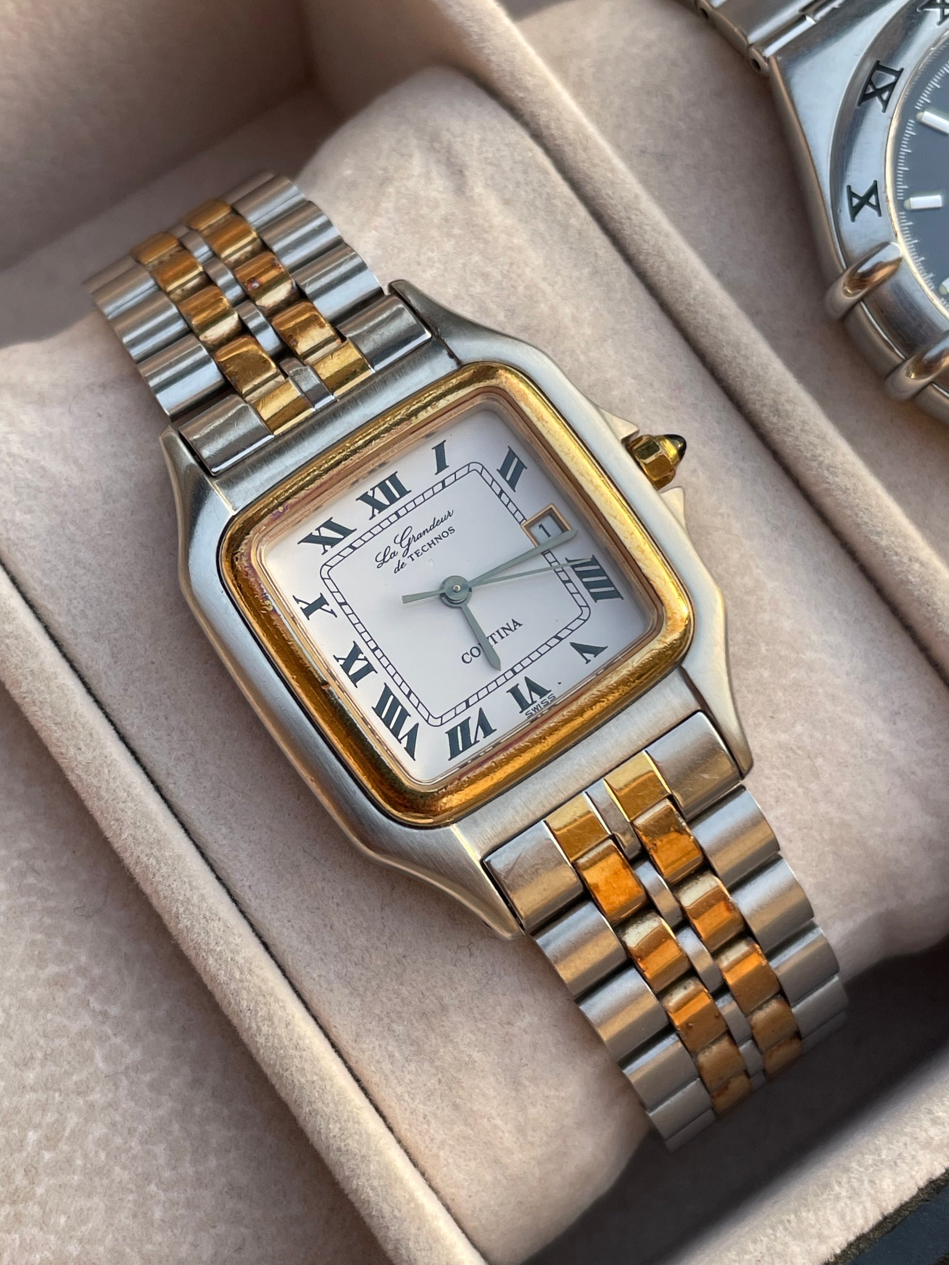 La Grandeur de TECHNOS – Panthère Homage Watch – Vintage-Inspired from Zaeem Watches
