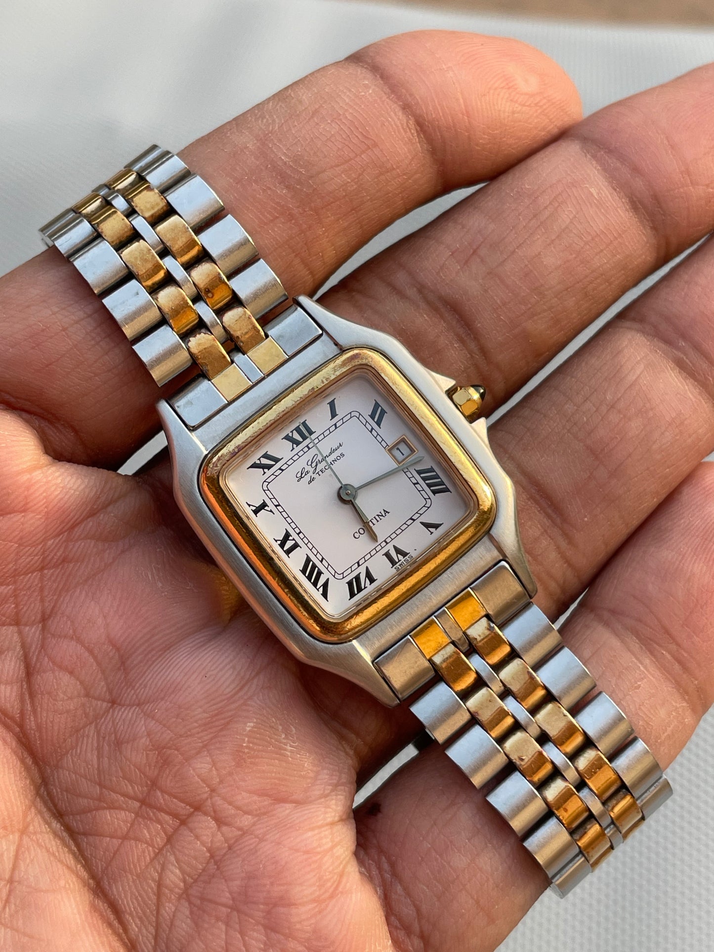 La Grandeur de TECHNOS – Panthère Homage Watch – Vintage-Inspired from Zaeem Watches