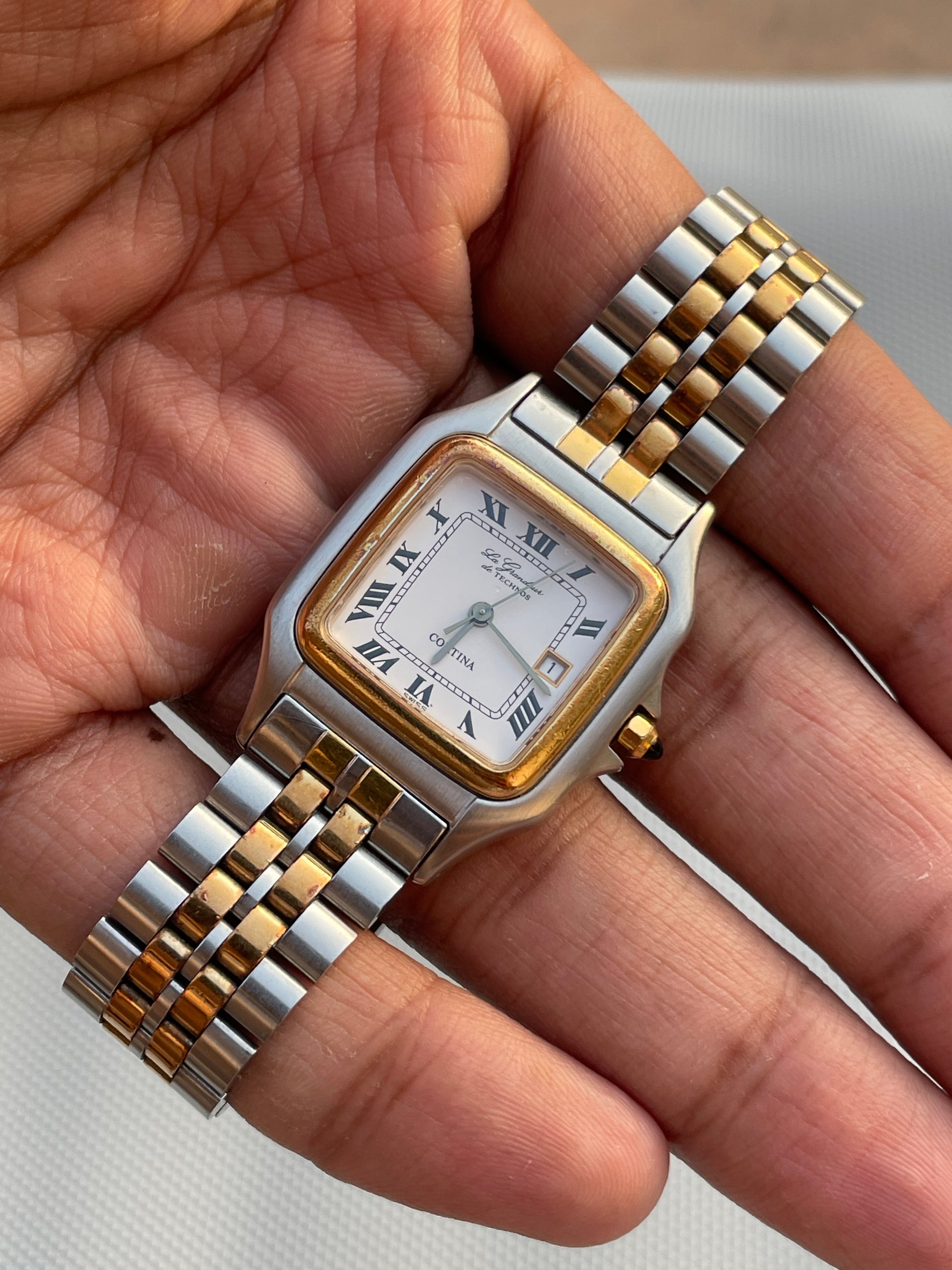 La Grandeur de TECHNOS – Panthère Homage Watch – Vintage-Inspired from Zaeem Watches