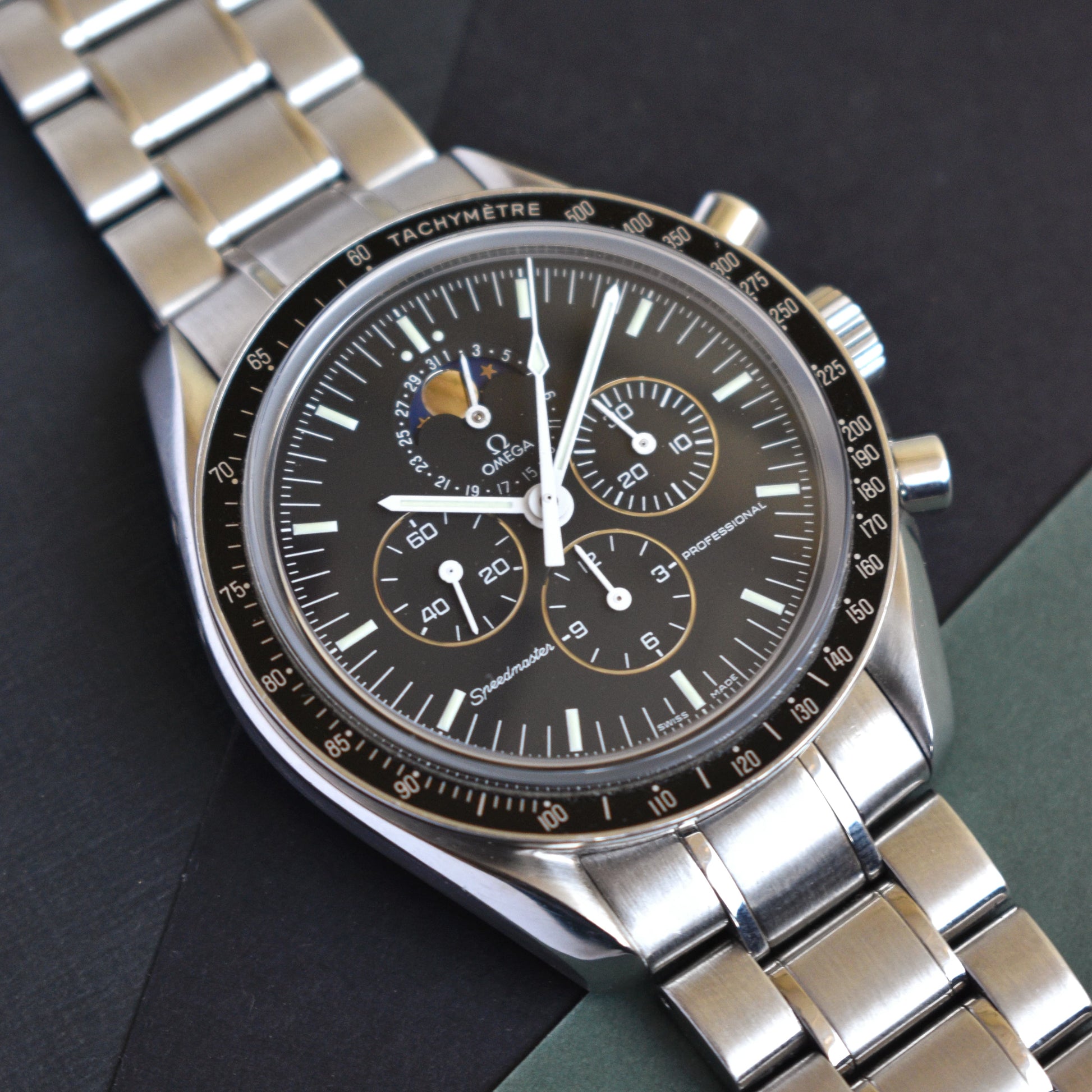 Rare Omega Speedmaster Moonwatch – Moonphase Chronograph from Zaeem Watches
