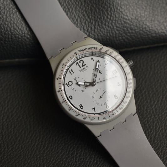 Swatch Swiss SUSM400 - Gray Silicone