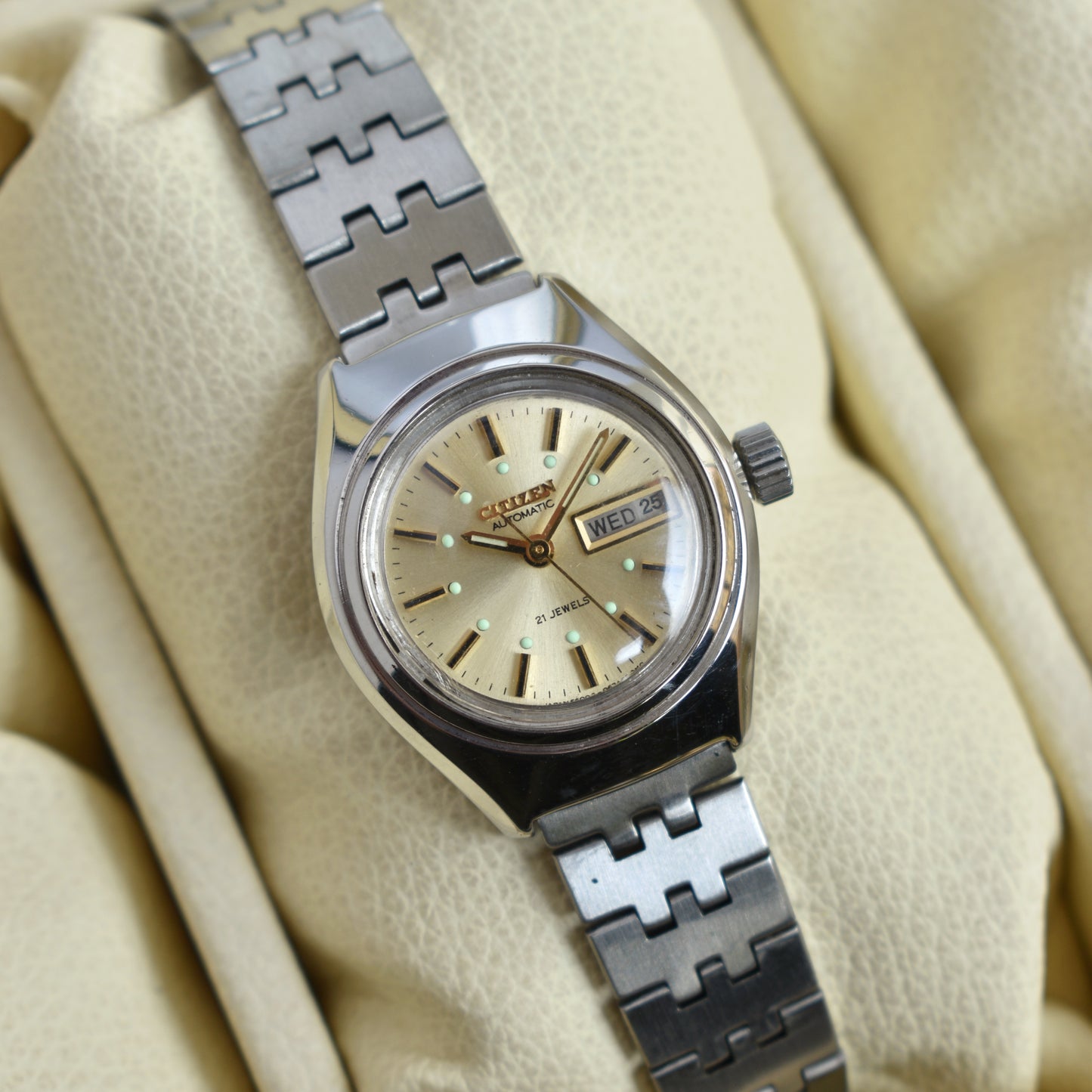 Citizen Automatic Ladies Champagne Dial