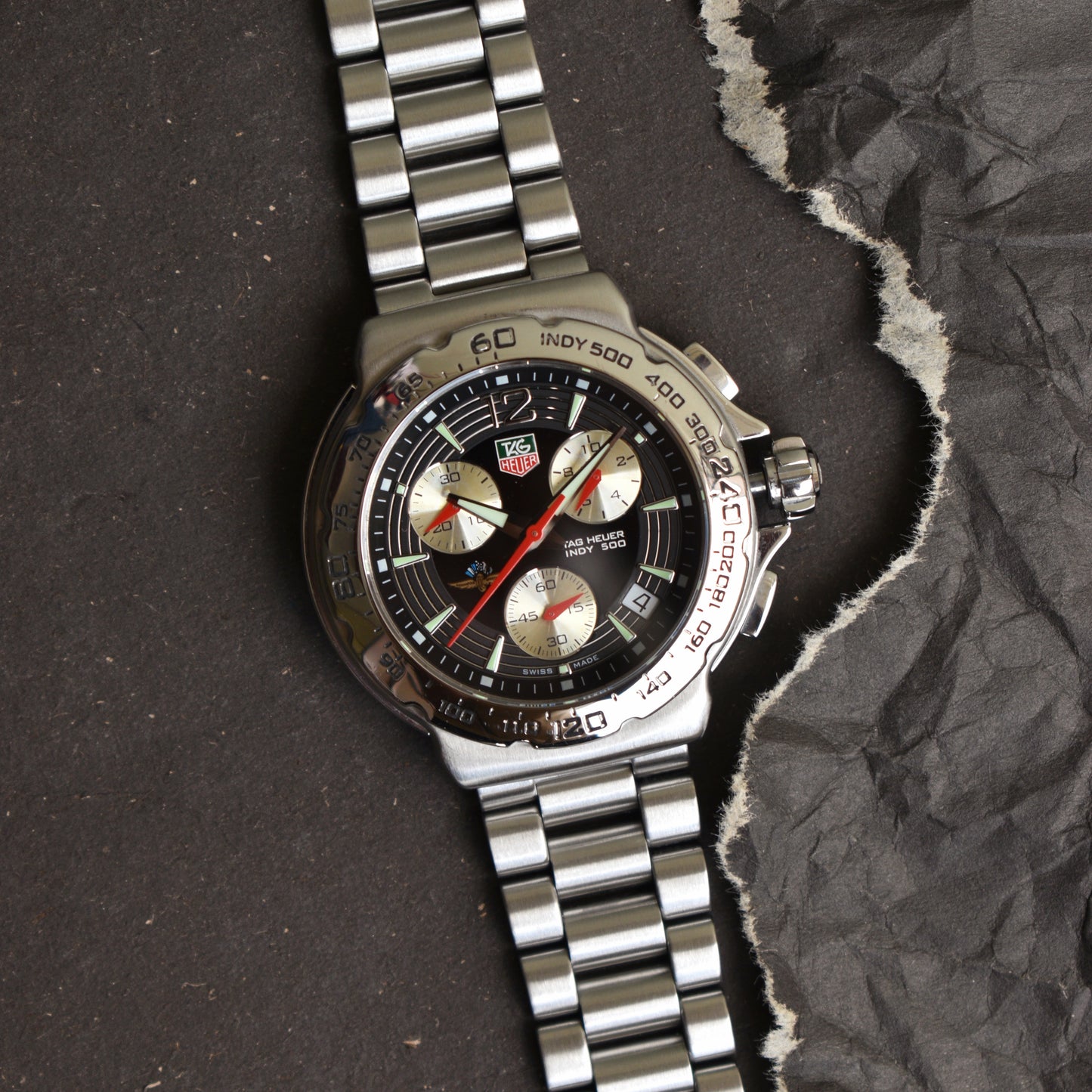 Vintage Tag Heuer Formula 1 INDY 500 Chronograph