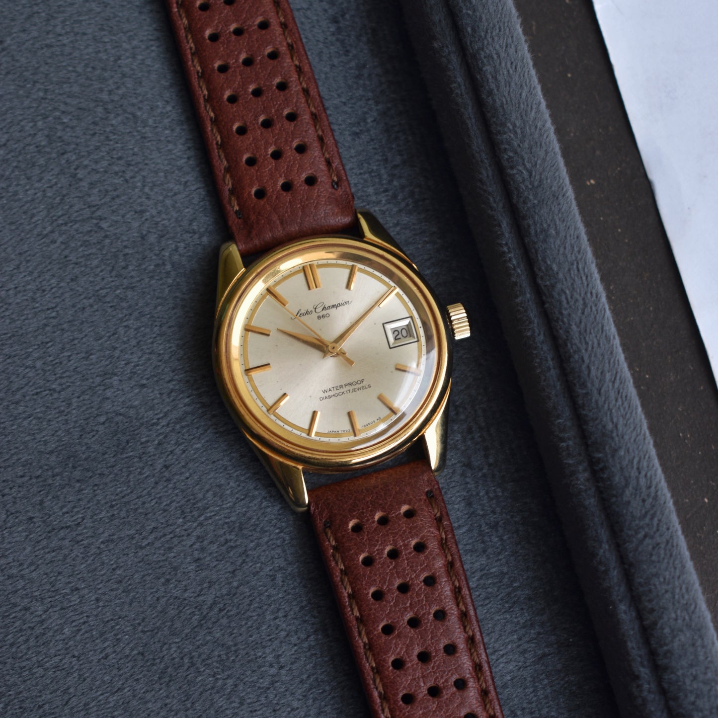 Vintage Seiko Champion Calendar 860
